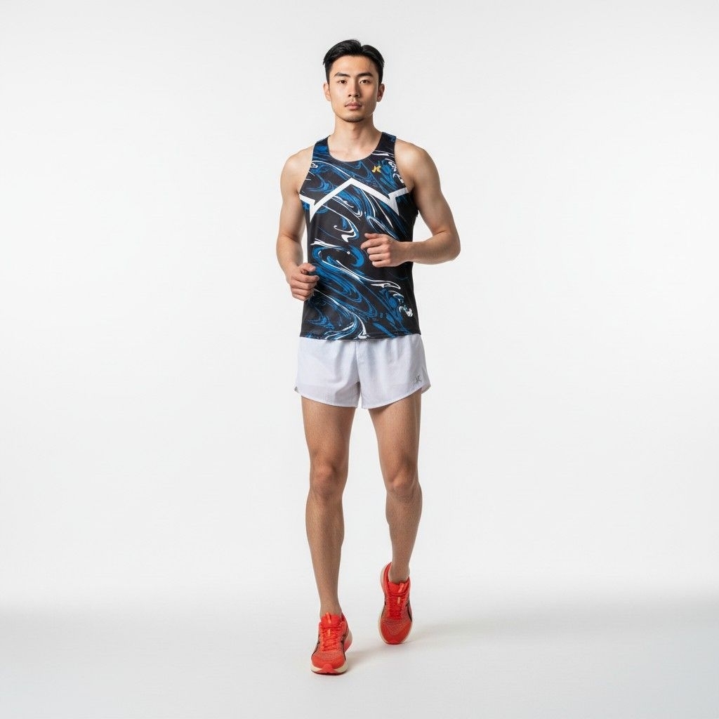 JKSPORT เสื้อวิ่ง ทรงelite JK aero dry ใส่วิ่งมาราธอน รูปที่ 8