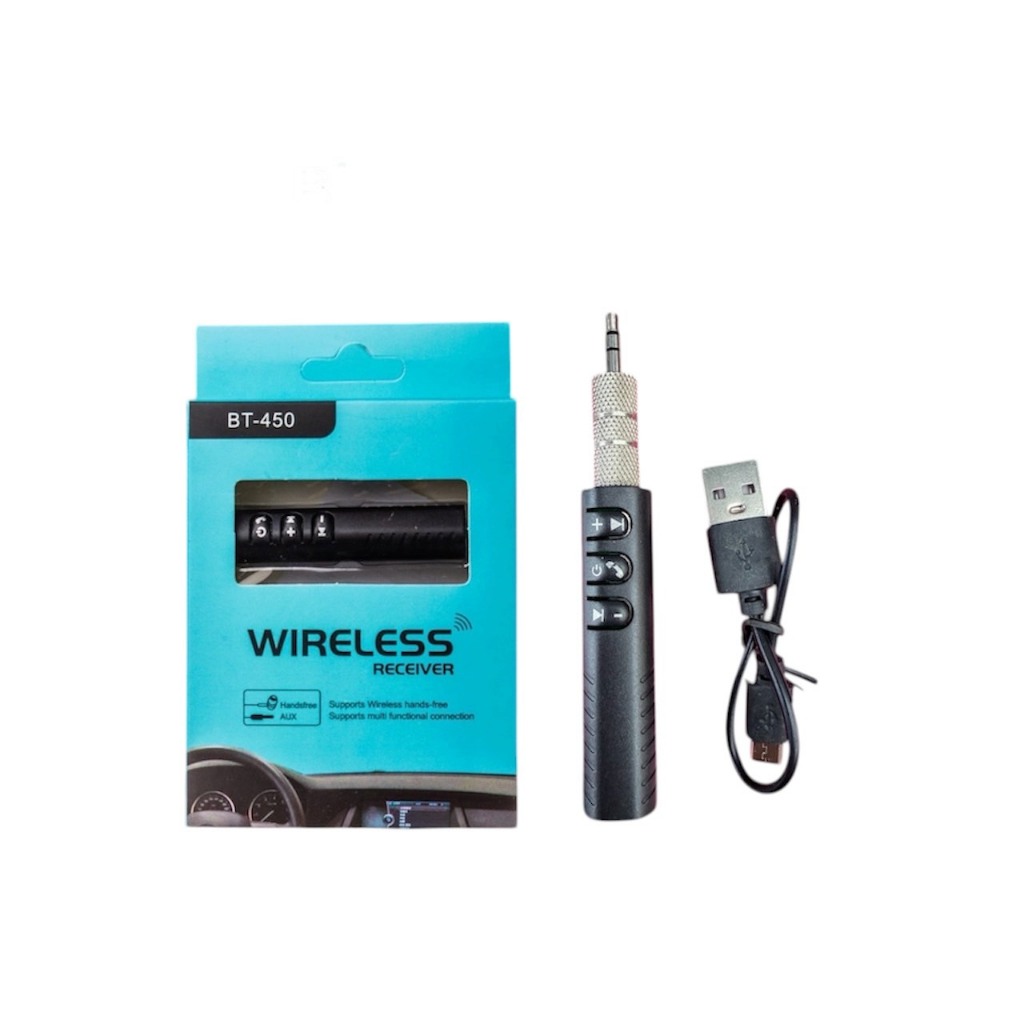 Aux Bluetooth BT-450 Wireless Receiver