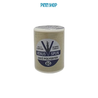 [ด้ายเย็บผ้า] ยี่ห้อ VENUS วีนัส-วีสปัน เส้นด้ายสปัน เบอร์ 60 ความยาว 550 ม.