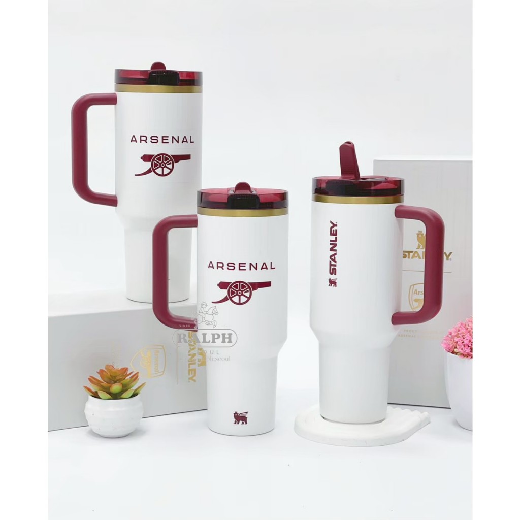 Stanley X Arsenal  Flip Straw Tumbler 40 Oz