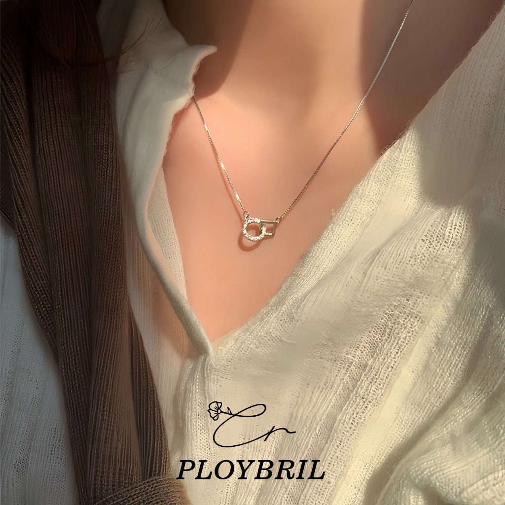 ESCOBAL จี้เงินแท้ Forever Signature สร้อยเงิน สร้อยเงินแท้ สร้อยคอเงินแท้ จี้สร้อยคอ วาเลนไทน์