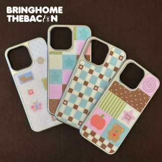 Bringhome Silver Phone case Magnetic เคสโทรศัพท์ แม่เหล็ก