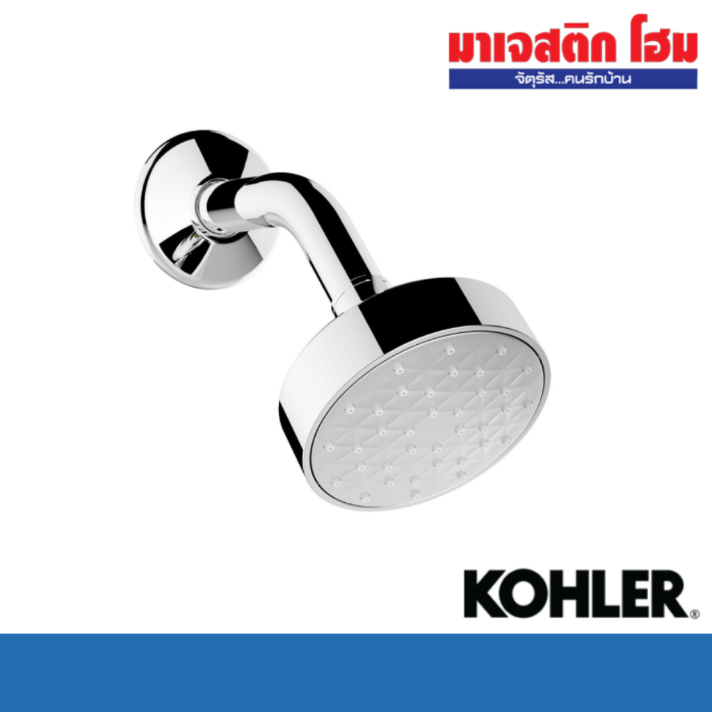 KOHLER K-72416T-E3-CP ชุดฝักบัวก้านแข็งและก้านฝักบัว รุ่น Awaken