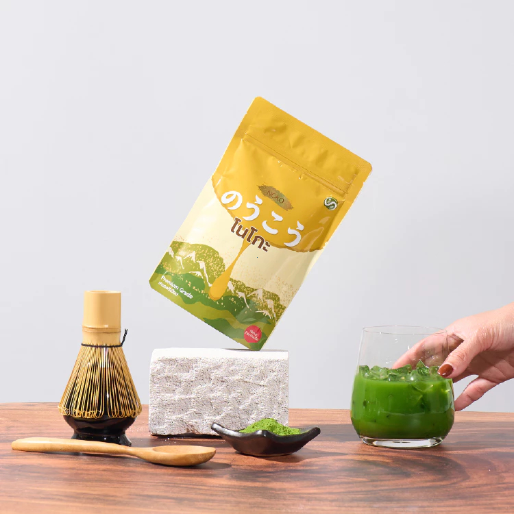 Noko matcha 100g Premium Grade Matcha Powder ผงมัทฉะนิชิโอะ เกรดพรีเมี่ยม Noko 100 กรัม