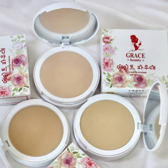 แป้งเกรซ บิวตี้ GRACE BEAUTY SILK MATTE SPF40 PA+++