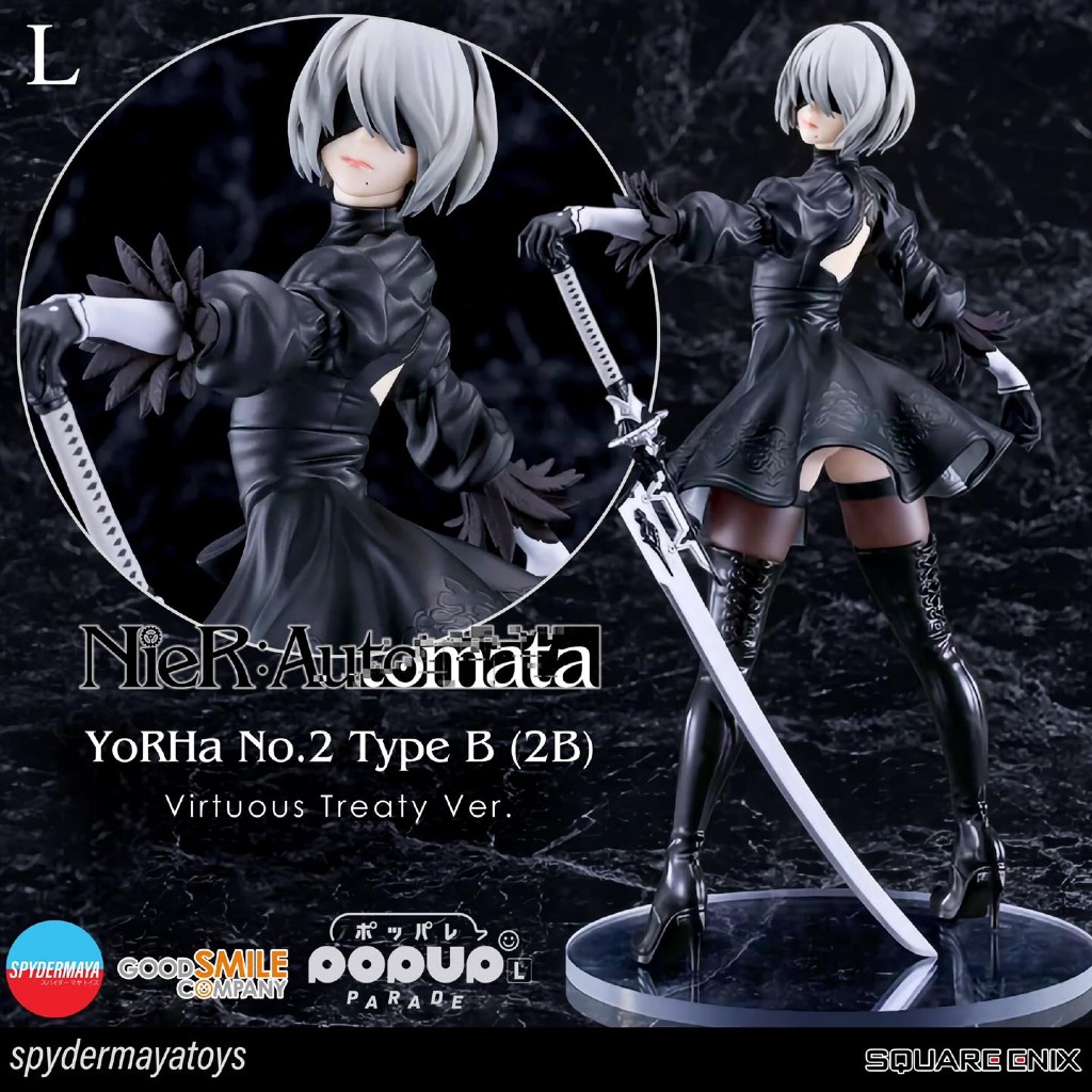 [Pre-Order] Pop Up Parade L Size 2B Virtuous Treaty Ver. - NieR  Kuji - Good Smile Company