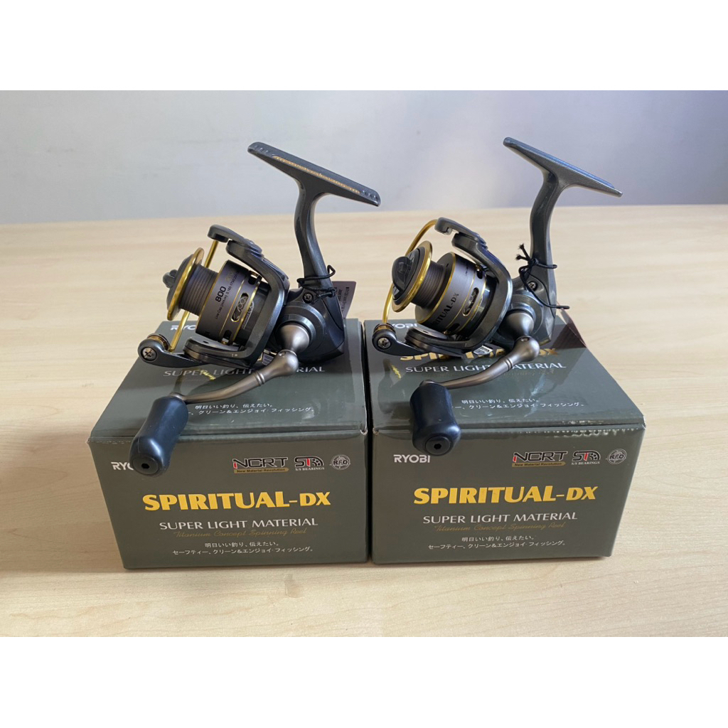 Ryobi Spiritual dx 500-800 เป็นรอกขนาดเล็กที่ออกแบบมาเพื่องานเหยื่อปลอม และงานสปิ๋ว