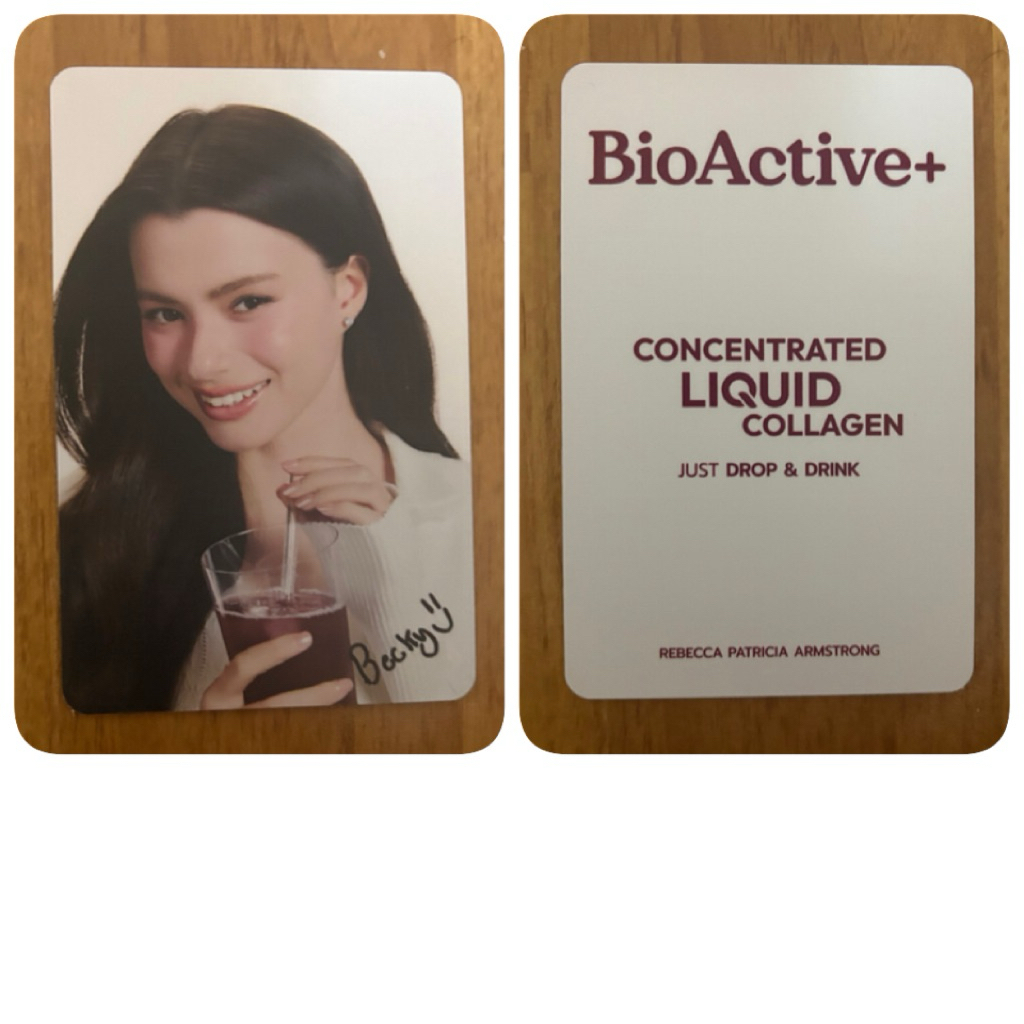 โฟโต้การ์ด BioActive+ x Rebecca Armstrong