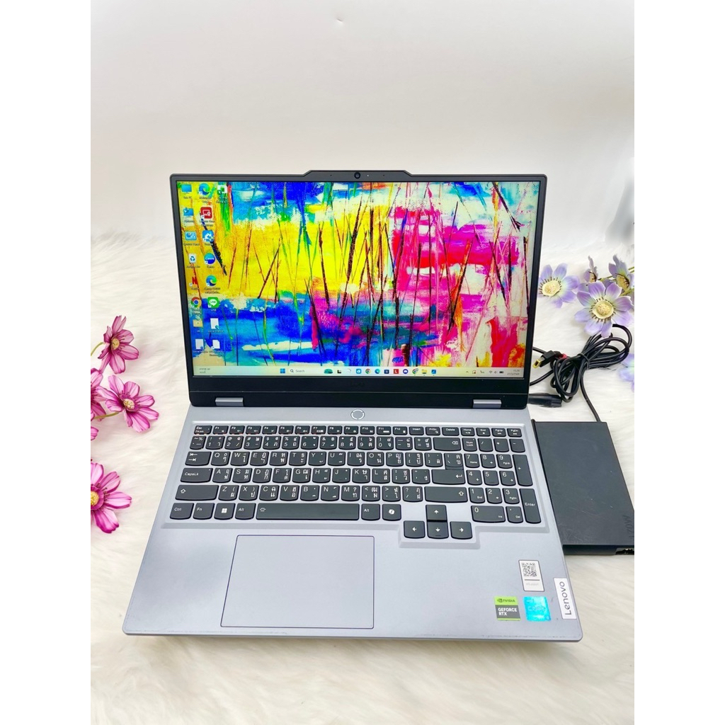 โน๊ตบุ๊ค LENOVO LOQ 15IRX9 83DV00LDTA สเปคเเรง RAM 24GB พร้อม RTX 3050 6GB ประกันศูนย์ถึง 21/6/2569