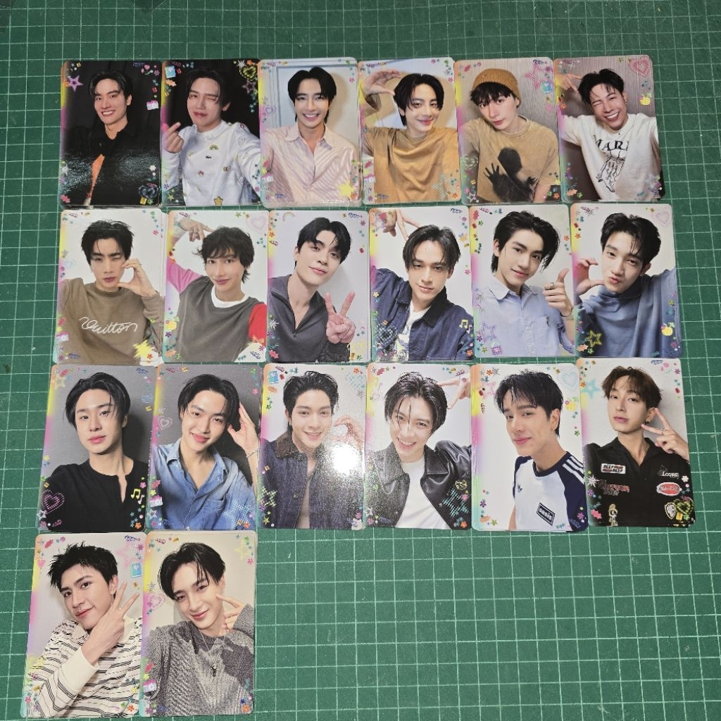 GMMTV Selfie Heart Shot RANDOM CARD JOSS GAWIN ALMOND PROGRESS TAY NEW EARTH MIX KRIST SINGTO OFF GU