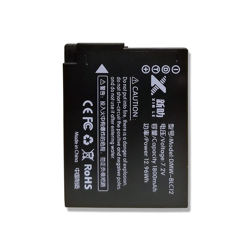 Compatible with Panasonic DMC-GH2, GH2GK, G5, G6, G7, and DMW-BLC12E camera batteries and chargers.