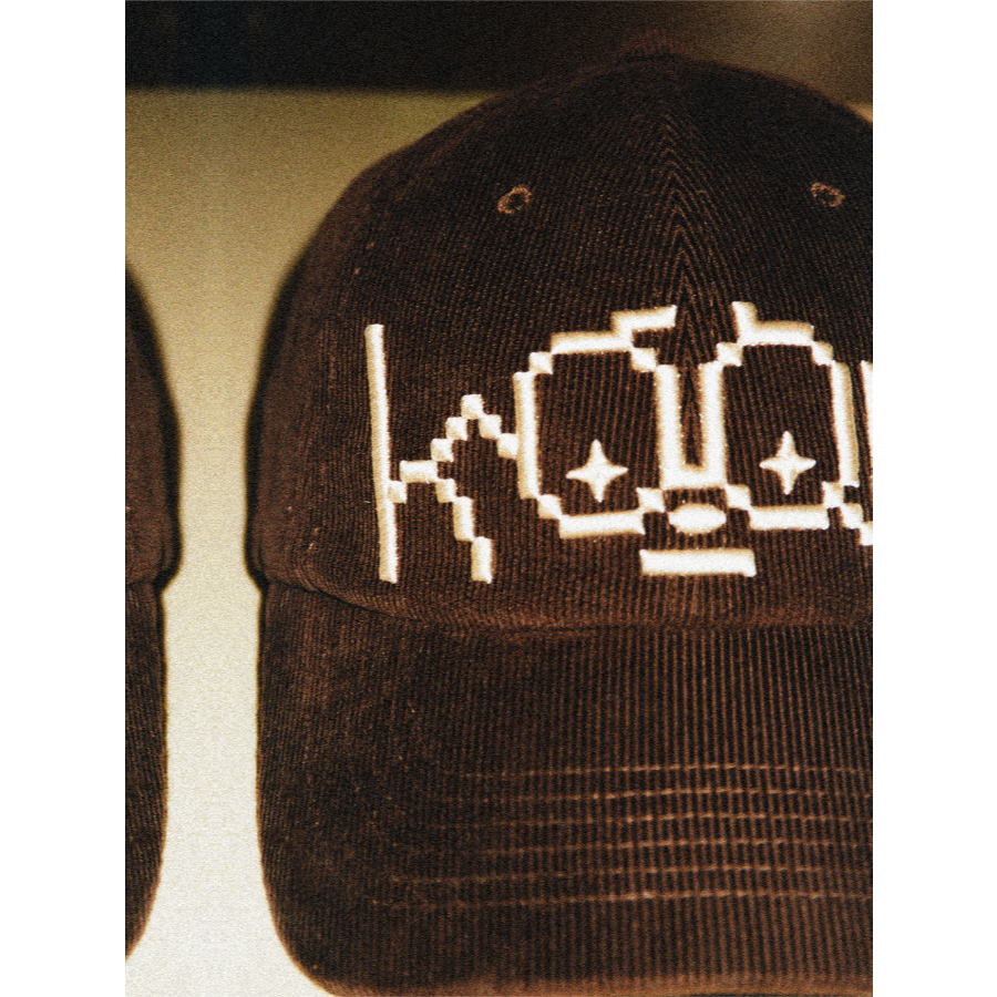 KOON® CORDUROY CAP - DARK BROWN