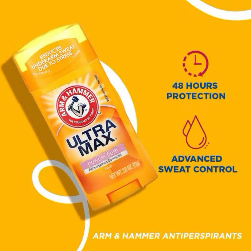 ของแท้💯% Arm & Hammer Ultra Max Deodorant ระงับกลิ่นกาย โรลออน🇺🇸