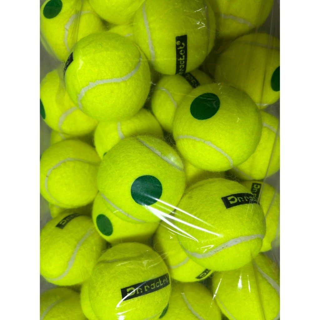 ลูกเทนนิสเด็ก-สีเขียวจุด DrRacket (1x 100ลูก)/Kid Tennis Ball Stage 1-Green อายุ 9-10 ปี(DR04-4009)
