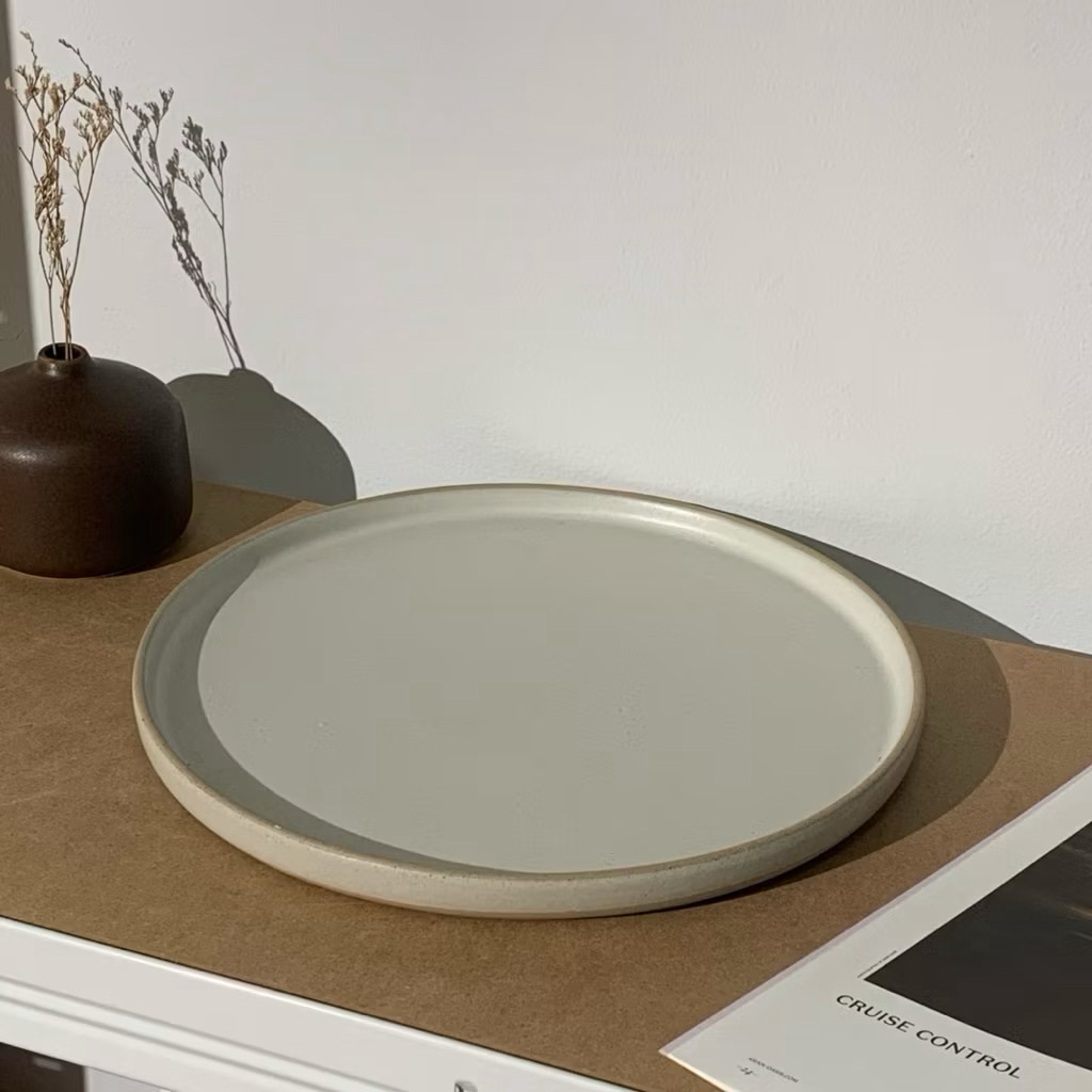 Goodsceramics   Dinnerware ชามกลม 7 นิ้ว เเนวลอฟท์ ผิวสัมผัสเคลือบมัน เล่นลวดลายจุดกระจายทั่วชาม ไลนนิ่งขอบชามเนื้อทราย ราคา ถูกที่สุด ดีลบีเคเค แกลเลอรีภาพที่ 9