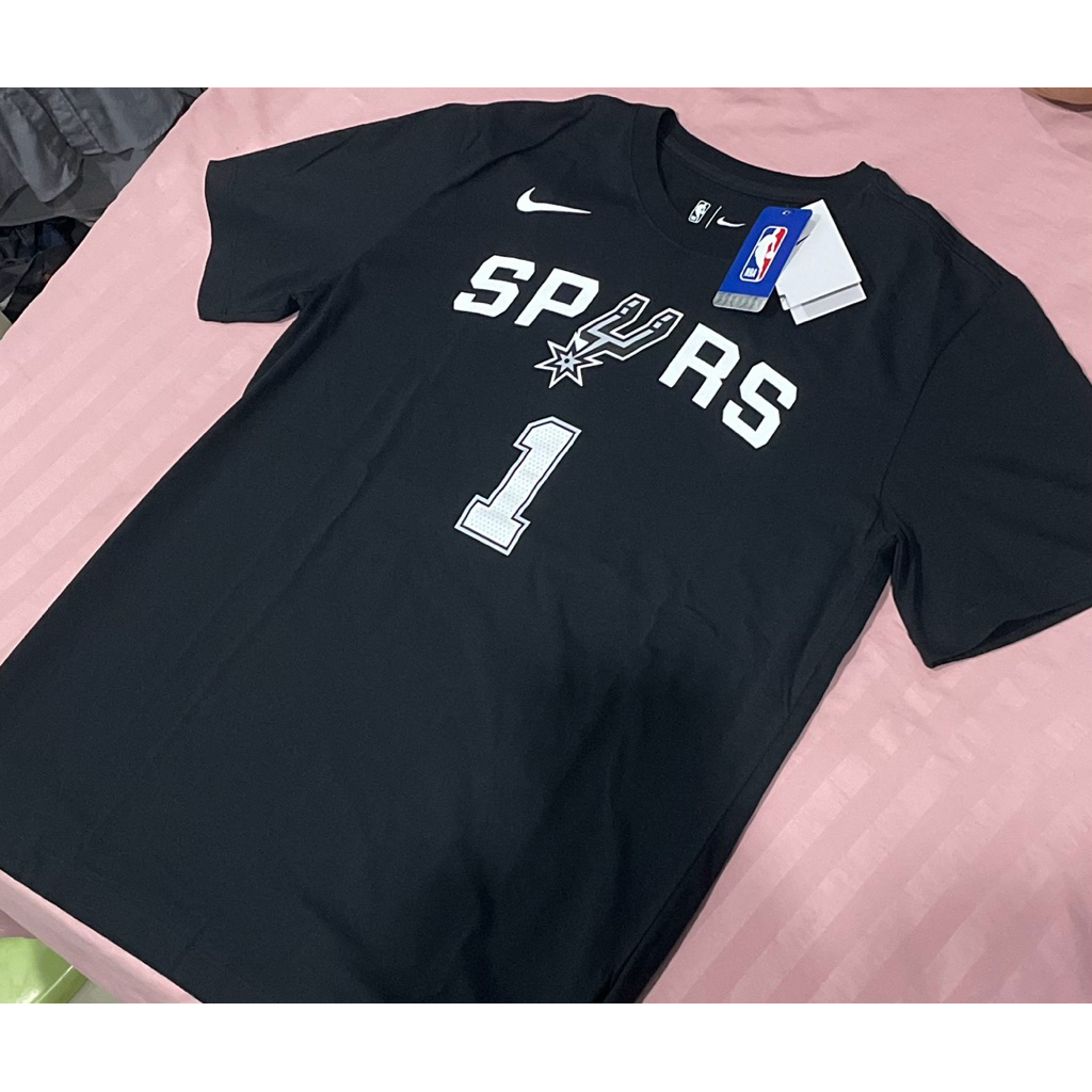 เสื้อยืด NBA Wembanyama Spurs ยี่ห้อ Nike ของแท้100%😍