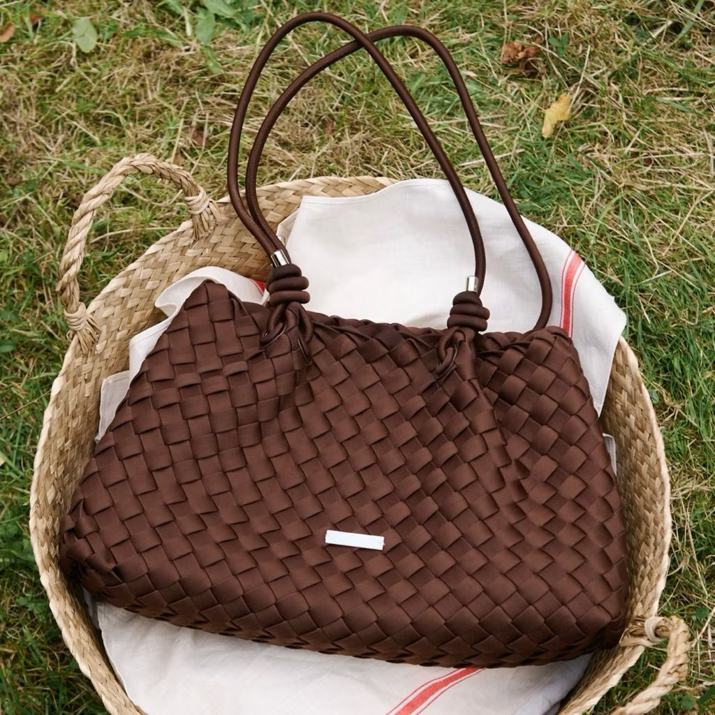 something apparels jardin bag brown