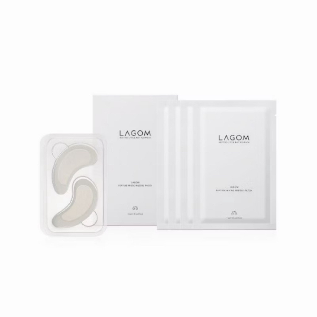Lagom peptide micro needle patch ของแท้💯 แผ่นแปะ โบท็อก ขนาดเล็ก