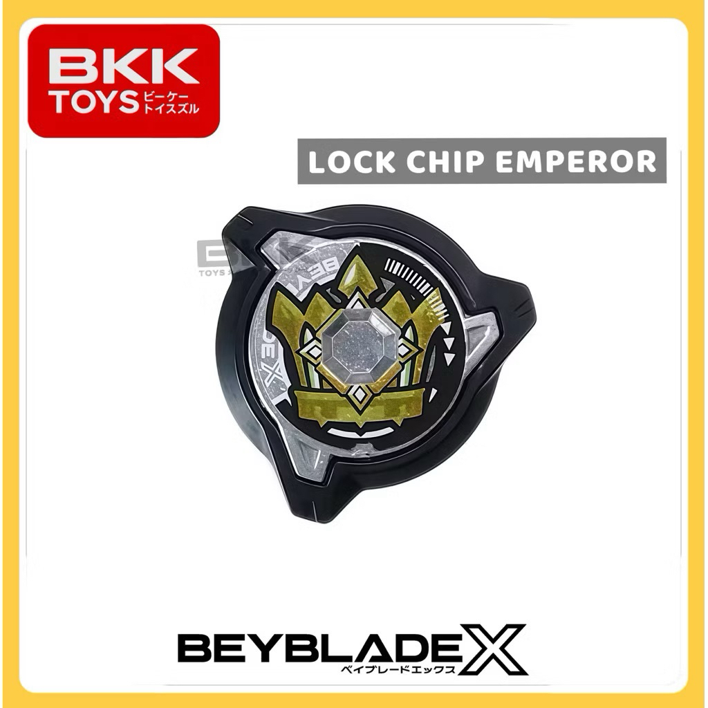 [ ของแท้ พร้อมส่ง ] BEYBLADE X LOCK CHIP EMPEROR