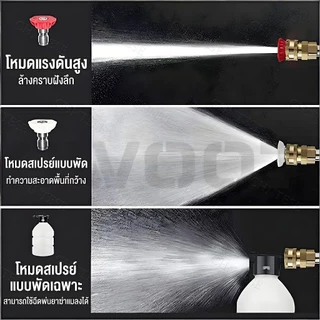 เครื่องฉีดน้ำแรงดันสูงไร้สาย 998V ล้างรถง่าย แถมแบต 2 ก้อน พร้อมอุปกรณ์ครบชุด ใช้งานได้หลายแบบ