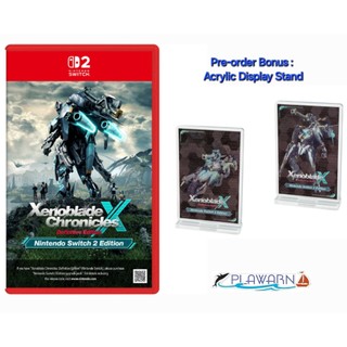 [พร้อมส่ง][แถม Acrylic Display Stand]Nintendo Switch 2 : NSW2 Xenoblade Chronicles X Definitive Edition (Asia)