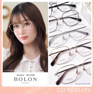 BOLON Seattle - BA7068 - SS26 Bolon Eyewear กรอบแว่นตา โบลอน มีแบบเฉพาะกรอบ และพร้อมเลนส์ ทำค่าสายตาฟรี