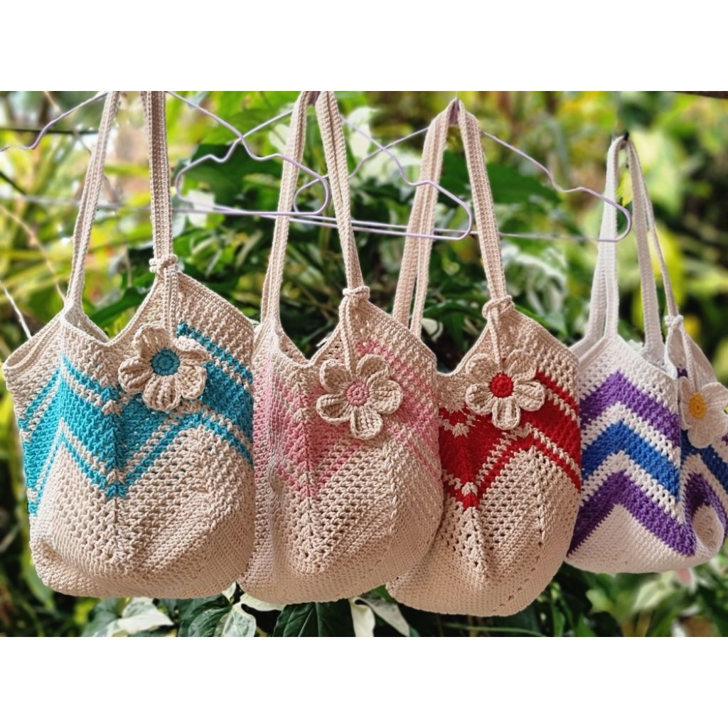 กระเป๋าถุงแกง​ ​กระเป๋าเชือกฟอกนิ่มเกรด​A ใส่ของได้เยอะ