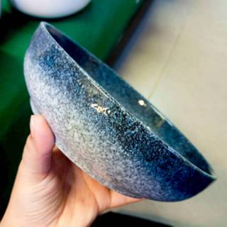 ถ้วยเซรามิก 8 นิ้ว ถ้วยแกง ชามมาม่า ถ้วยลายหินอ่อน ทำจากเซรา…