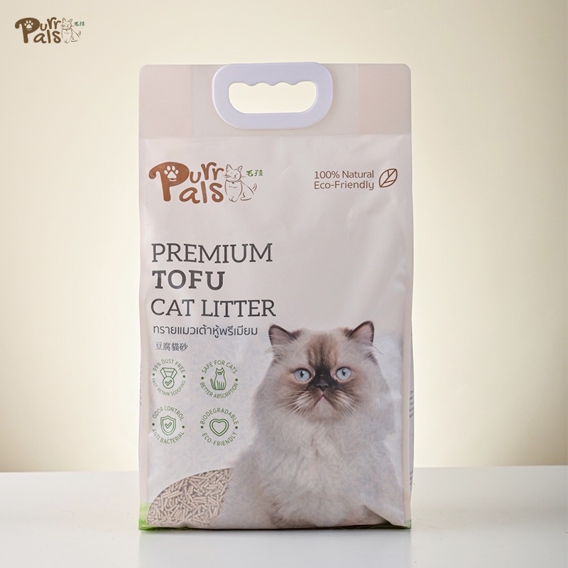 TOFU & CASSAVA CAT LITTER ( One Plus Formula ) | ทรายแมวเต้าหู้พรีเมียม