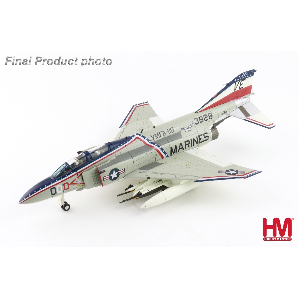 Hobby Master [HA19078] 1:72 F-4J Phantom II  153828, US Marines, MCAS Iwakuni, 1976