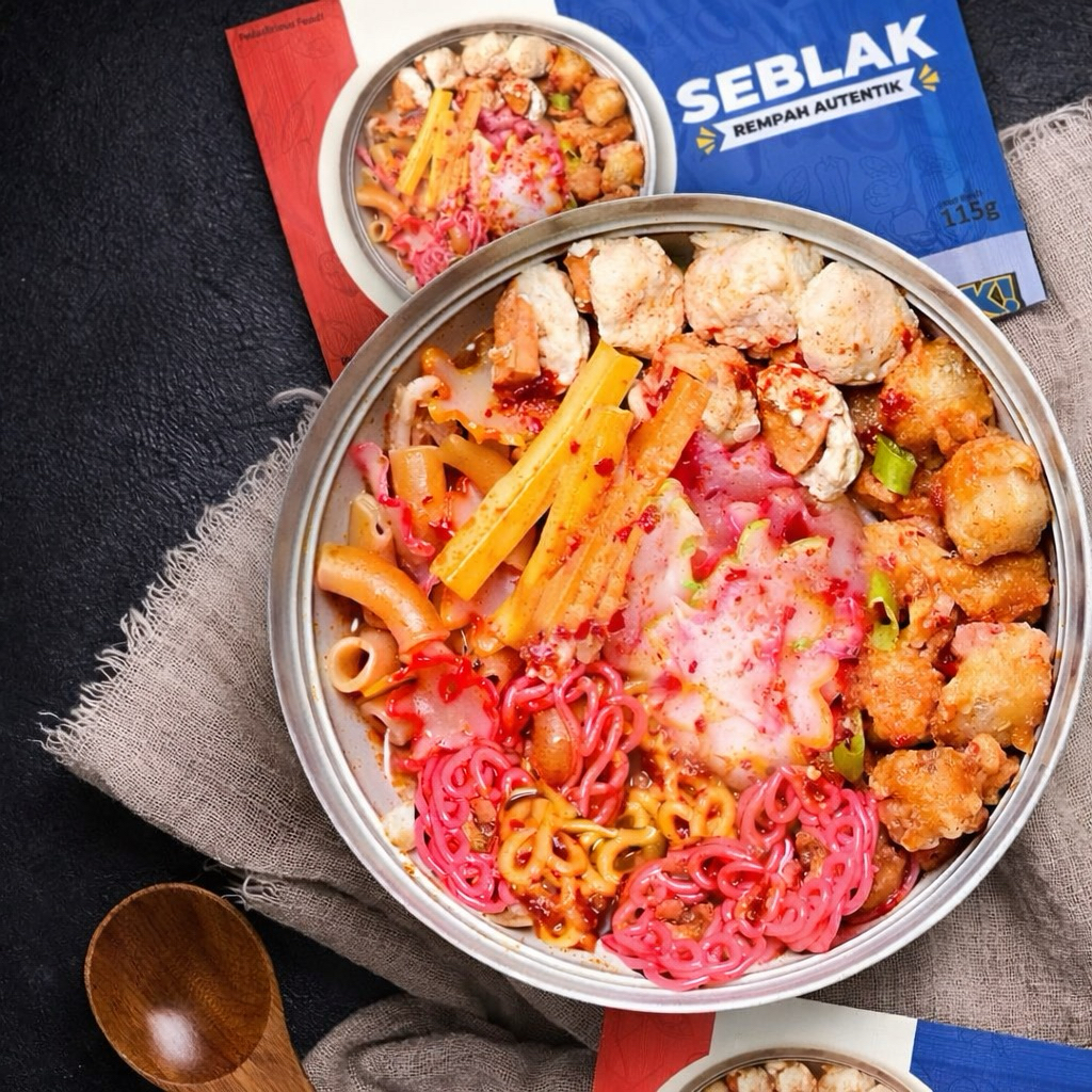 Kylafood Seblak 1 ห่อ เซบลักกึ่งสำเร็จรูป อร่อย นำเข้าจากอินโดนีเซีย