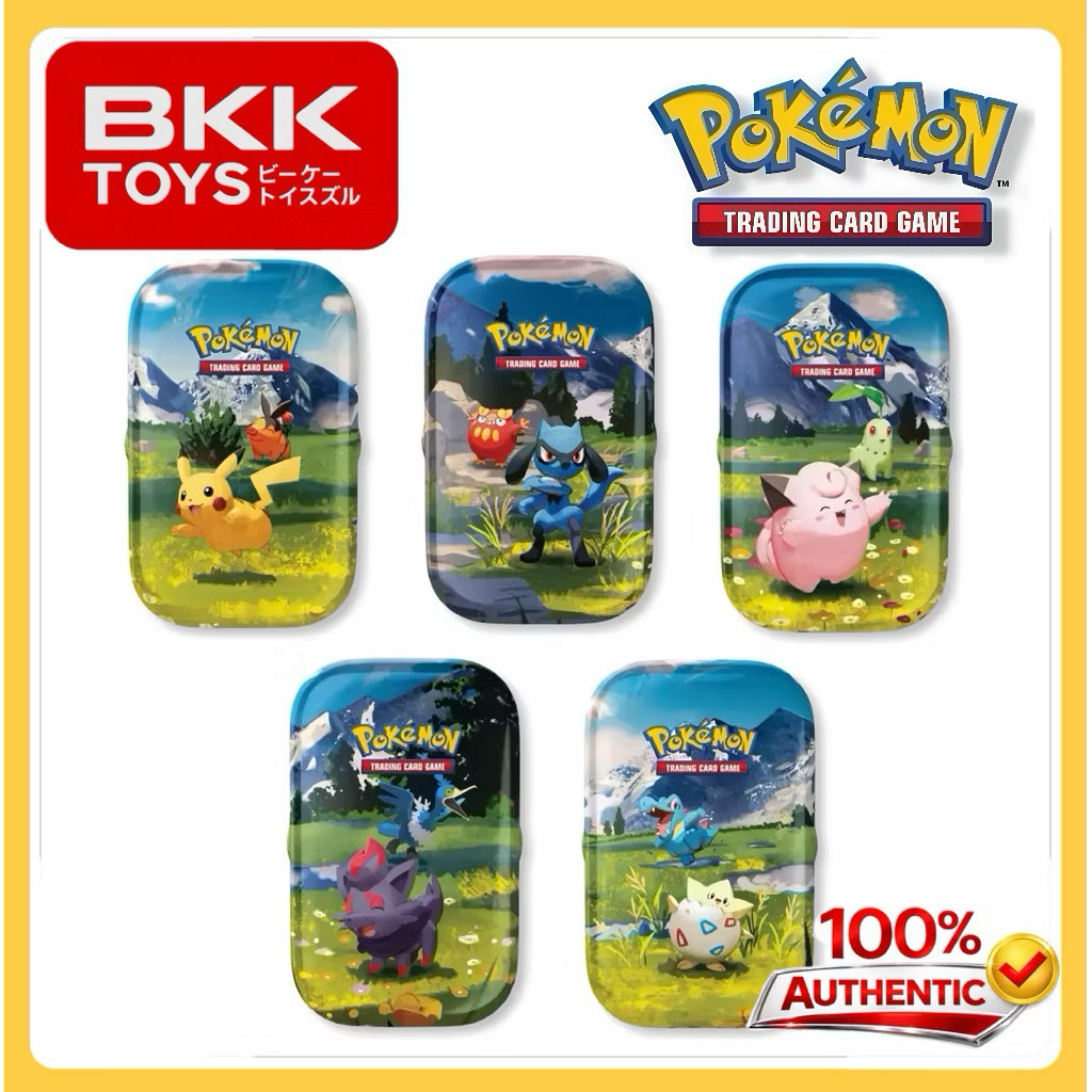 [ ของแท้ พร้อมส่ง ] POKEMON TCG ENG VER : ASCENDED HEROES MINI TINS โปเกม่อนการ์ด เมก้าดรีม [ ENG ]