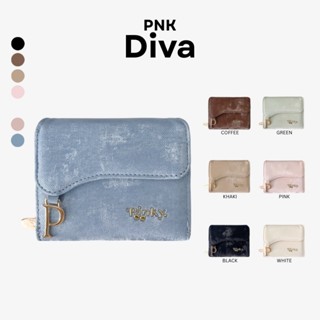 [PINKY] Diva Wallet กระเป๋าสตางค์ใบสั้นสีมงคลตามวันเกิด แบ่ง…