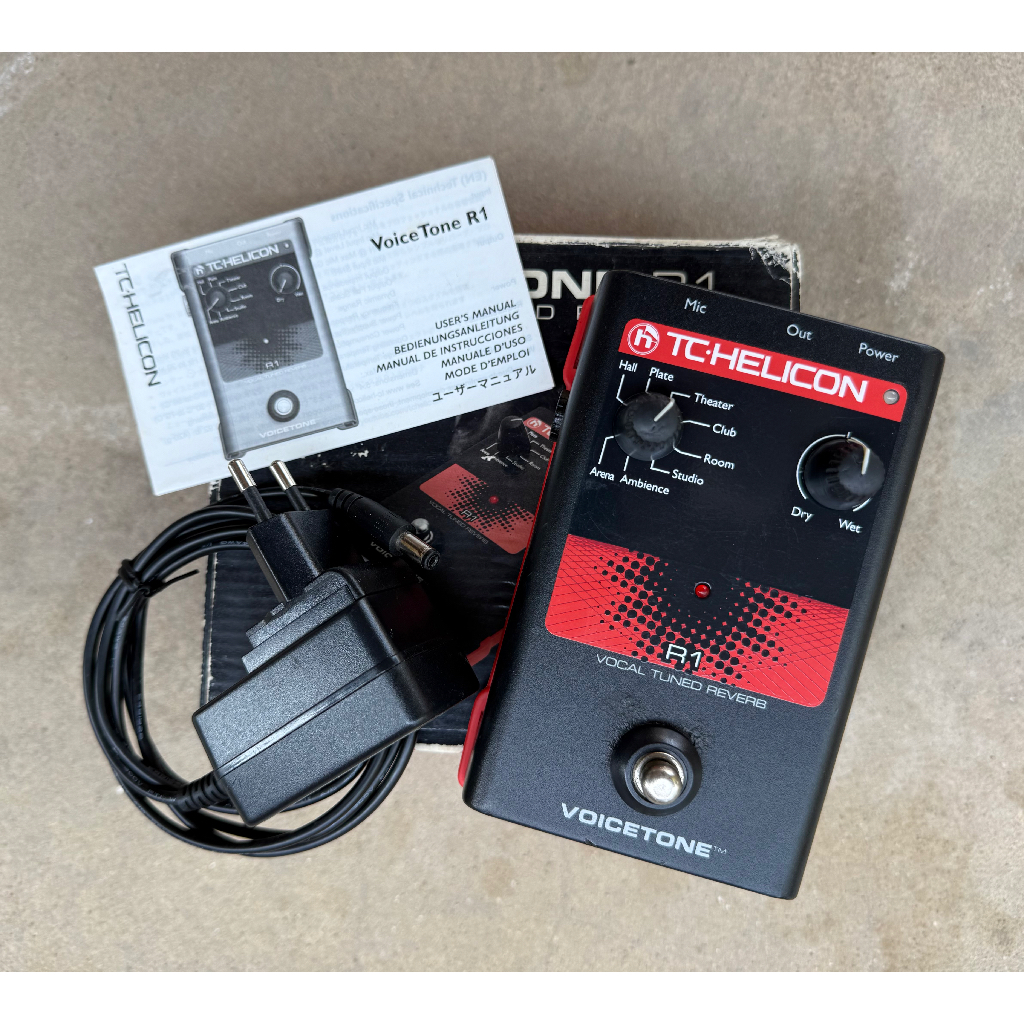 TC HELICON VOICETONE R1 (Reverb)