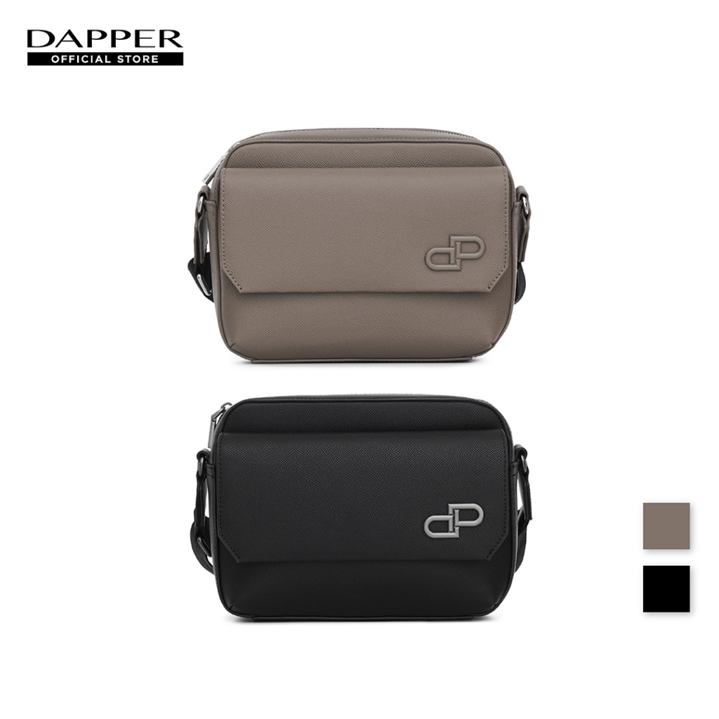 DAPPER กระเป๋าสะพายข้าง DP Iconic Flap Crossbody Bag มี 2 สี (BM5/1295SF)