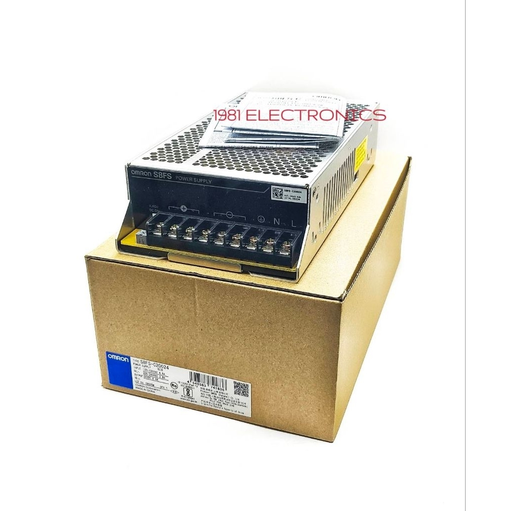 S8FS-C20024 POWER SUPPLY 24VDC 8.8A สวิตช์ชิงเพาเวอร์ซัพพลาย SWITCHING POWER SUPPLY S8FS