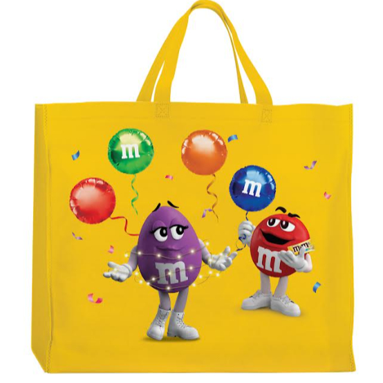 [สินค้าสมนาคุณ] M&M'S Grocery Bag - Travel (Yellow)