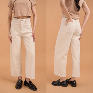 GRACE & CO #8003 กางเกงยีนส์ทวิว ทรงBARREL ขายาว