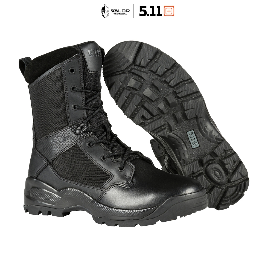 5.11 Tactical - A.T.A.C.® 2.0 8" Side Zip Boot รองเท้าบูท รองเท้าคอมแบท แบบหนัง ใส่ได้ทั้งผู้หญิงและผู้ชาย