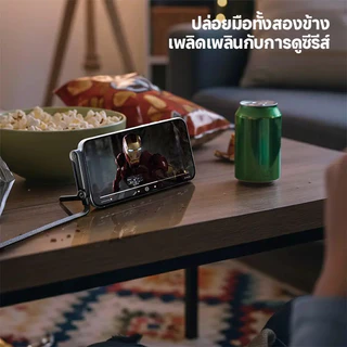 BEGD สายชาร์จเร็ว 240W Type-C TO C ชาร์จเร็วพิเศษ สายถักหัวงอ 90° พร้อมที่ยึดพับได้ สำหรับ iOS และ Android