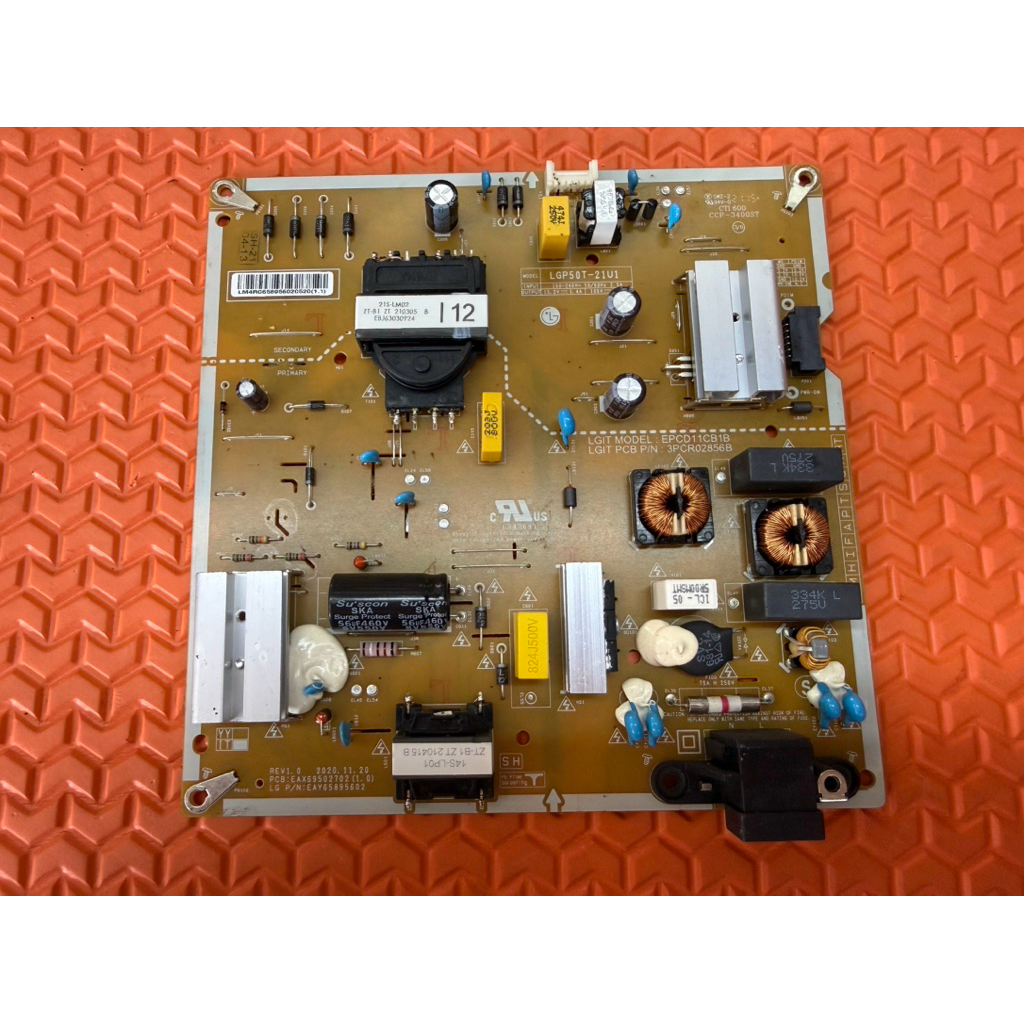 บอร์ดซัพพลายทีวี LGรุ่น 50UP7750PTB,50UP7700PTB,50UQ8050PSB,50UQ8000PSC