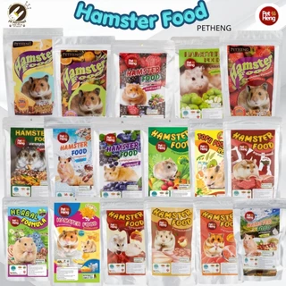 PET HENG Hamster Food เพ็ทเฮง แฮมเตอร์ (ขนาด180กรัม) เหมาะสำหรับหนูแฮมสเตอร์ทุกสายพันธุ์ มี17สูตร