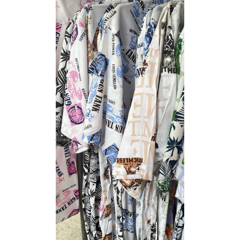เสื้อเชิ้ต มือหนึ่ง ลดราคาล้างสต็อค ตัวละ 63฿ ใส่ได้น้ำหนักตัว 45-80กก
