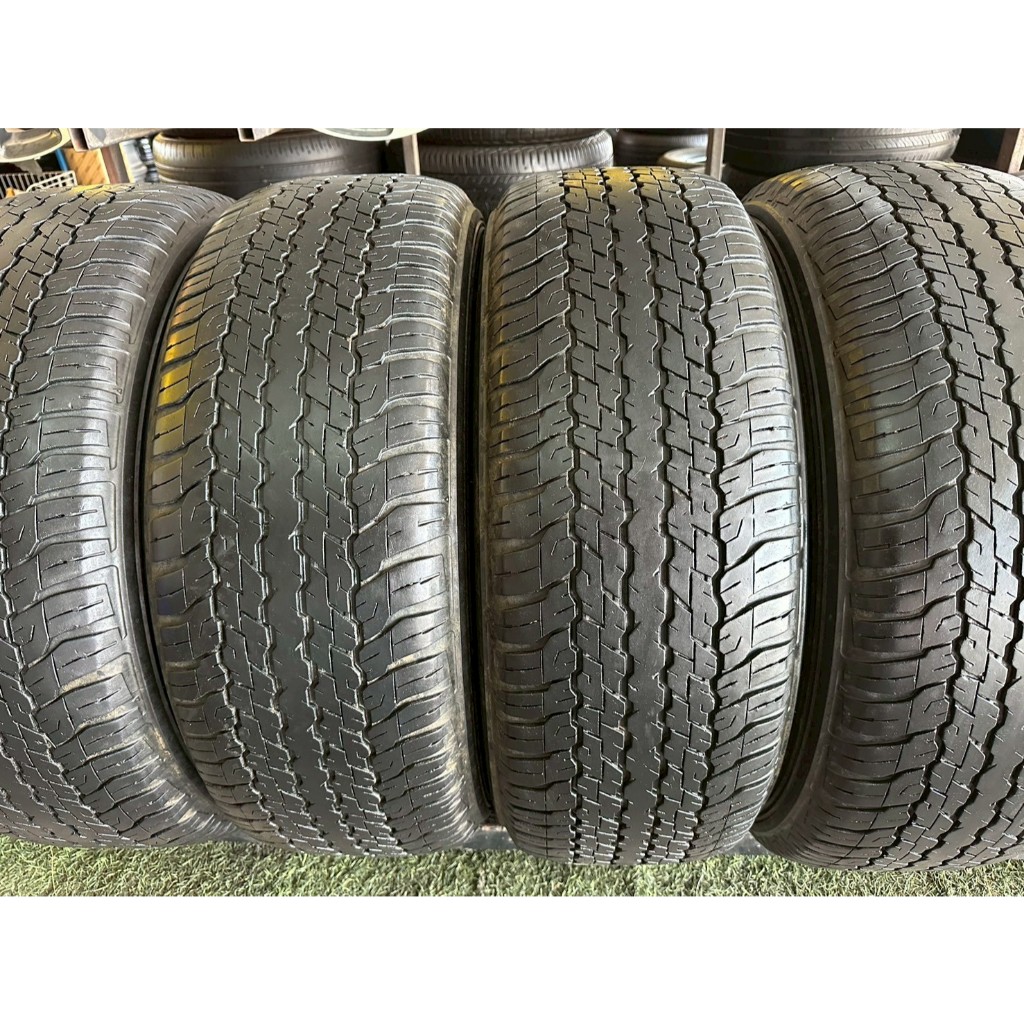 ยางมือสอง 265/60R18 Dunlop ปี24 รับประกันยาง 30 วัน ฟรีจุ๊มลม (ราคา/เส้น)