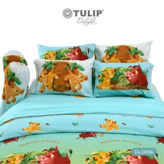 TULIP Delight ชุดผ้าปูที่นอน เดอะ ไลออน คิง ลิขสิทธ์แท้ดิสนีย์ Disney The Lion King DLD056 ผ้าห่ม ผ้านวม ผ้าปูที่นอน