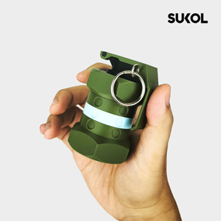 เคสยาดม Tactical MK-01 ปลอกยาดมทรงระเบิด พวงกุญแจ ใส่ได้หลาย…