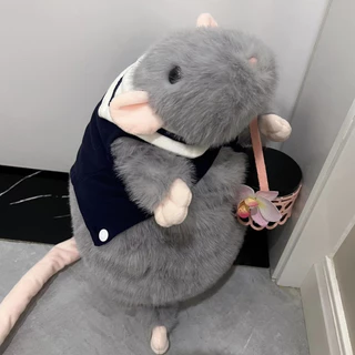 ตุ๊กตาหนูดอกไม้ 35/90cm ขนาดใหญ่ดอกไม้สาขาหนู ตุ๊กตาขนฟู ของขวัญวันเกิด