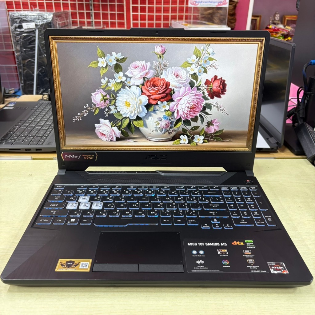 ASUS  TUF  GAMING  A15  FA506NFR - HN005W  ประกันศูนย์  Onsite  06/11/2026  สภาพเครื่อง  90%