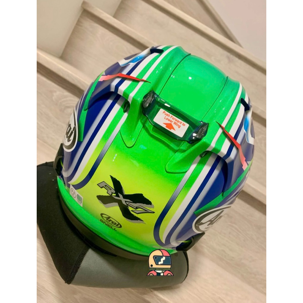 ARAI RX-7V EVO – NAKANO GREEN