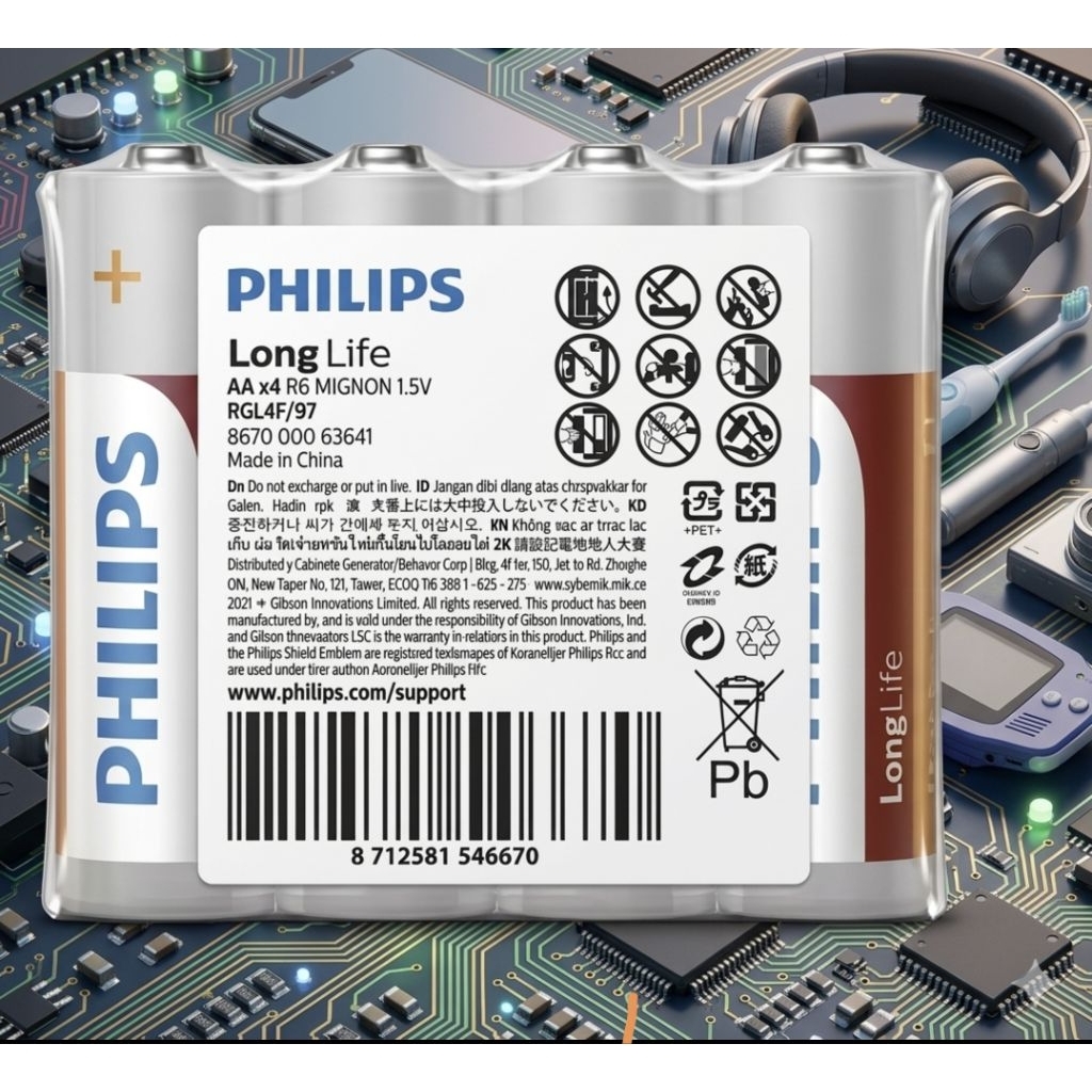 ถ่าน 2A Philips ซื้อ 10แผง แถม 2แผง ราคาพิเศษ